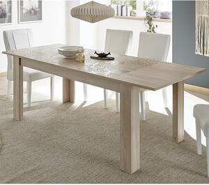 Ardent Wooden Extendable Dining Table Rectangular In Sonoma Oak