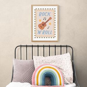 East End Prints Rock n Roll Print by Kid of the Village MultiColoured