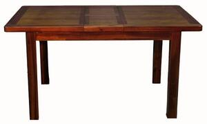 Areli Large Extending Dining Table In Dark Acacia Finish