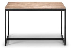 Tacita Dining Table In Sonoma Oak Effect With Black Frame