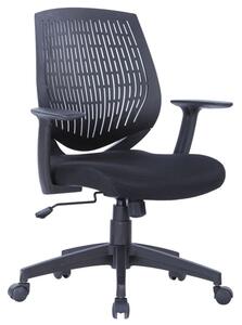 Malabo Fabric Home And Office Chair In Black