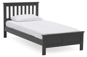 Willox Wooden Single Size Bed In Grey