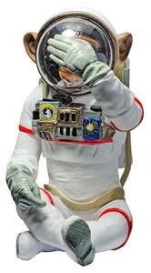 Monkey Astronaut Figurine See No Evil Resin Sculpture