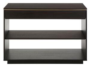 Chalawan Rubberwood Console Table In Black