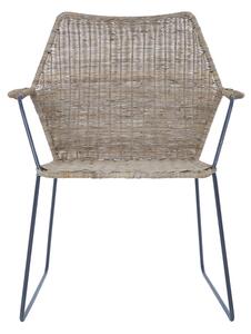 Hunor Natural Rattan Angled Design Chair