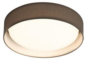 Canopus 1 Light LED Flush Ceiling Light In Grey Shade