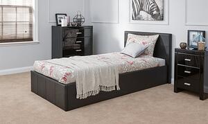 Eltham End Lift Ottoman Single Bed In Black