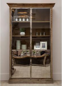 Mintaka Wooden Display Cabinet With 2 Doors In Natural