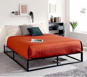 Putney Metal Double Bed In Black