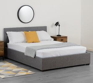 Waverley Linen Ottoman Bed Grey