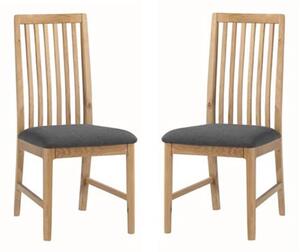 Trimble Oak Dining Chair In Pair