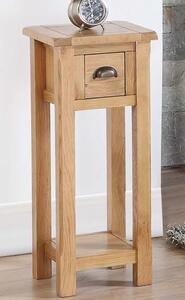 Trevino End Table In Oak With 1 Drawer