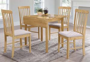 Garnet Square Drop Leaf Dining Set With 4 Chairs