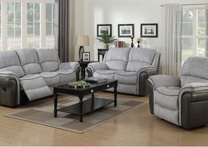 Lerna Fusion 3 Seater Sofa And 2 Seater Sofa Suite In Grey