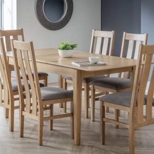 Callia Wooden Extending Dining Table In Oak