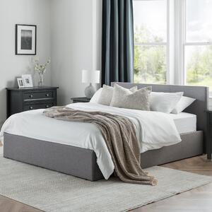 Rialto Fabric Ottoman Bed Grey