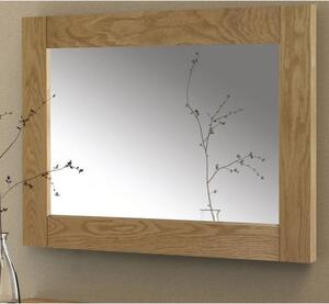 Mabli Wall Mirror With Solid Oak Frame