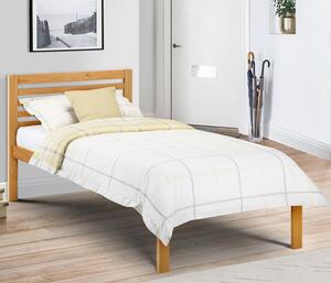 Sagen Wooden Single Bed In Antique Pine