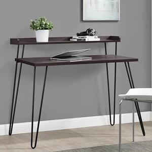 Himley Wooden Laptop Desk In Espresso