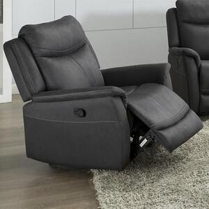 Arizones Fabric Fixed Armchair In Slate