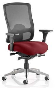 Regent Office Chair With Ginseng Chilli Seat And Arms