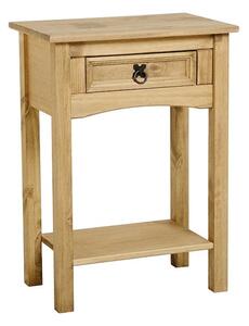 Carlen Wooden Console Table With 1 Drawer In Light Pine