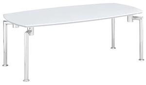 Filia High Gloss Coffee Table In White