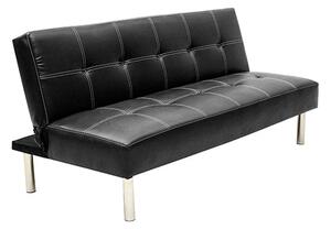 Vumba PVC Sofa Bed In Black