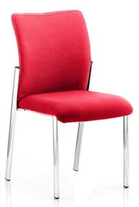 Academy Fabric Back Visitor Chair In Bergamot Cherry No Arms