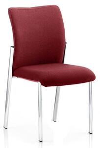 Academy Fabric Back Visitor Chair In Ginseng Chilli No Arms