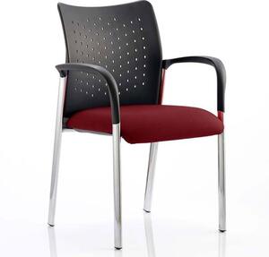 Academy Office Visitor Chair In Ginseng Chilli With Arms