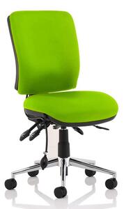 Chiro Medium Back Office Chair In Myrrh Green No Arms