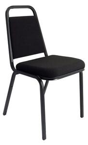 Banqueting Stacking Office Visitor Chair In Black