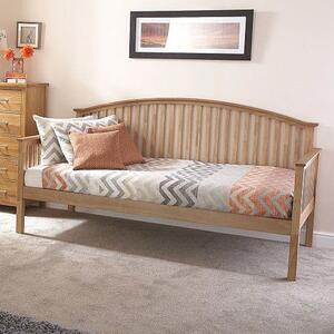 Millom Wooden Single Day Bed In Natural Oak