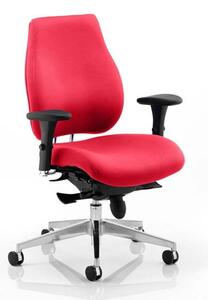 Chiro Plus Office Chair In Bergamot Cherry With Arms