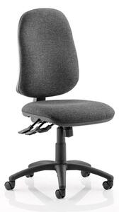 Eclipse Plus XL Office Chair In Charcoal No Arms