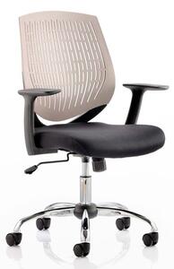 Dura Task Office Chair In Grey With Arms