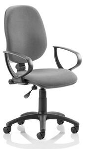 Eclipse Plus I Office Chair In Charcoal With Loop Arms