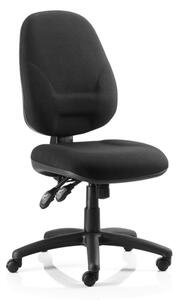 Eclipse Plus XL Office Chair In Black No Arms