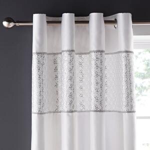 Catherine Lansfield Deco Sequin Eyelet Curtains