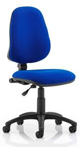 Eclipse Plus I Office Chair In Blue No Arms