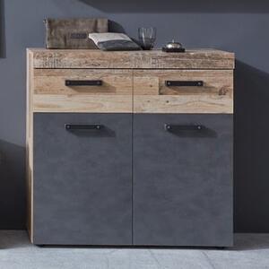 Tailor Shoe Storage Cabinet In Pale Wood And Matera