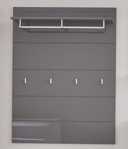 Amanda Coat Rack In Grey High Gloss