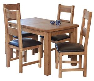 Hampshire Extending Dining Set With 4 Chairs