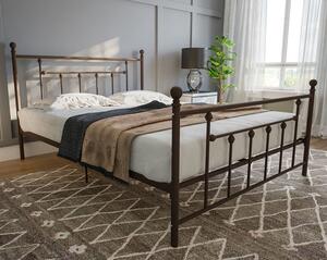 Manalo Metal King Size Bed In Bronze