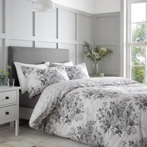 Catherine Lansfield Elinda Floral Duvet Cover and Pillowcase Set