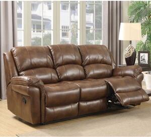 Farnham Leather 3 Seater Electric Recliner Sofa In Tan