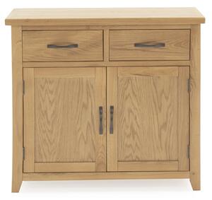 Romero Wooden Sideboard With 2 Doors 2 Drawers In Natural