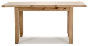 Romero Small Wooden Extending Dining Table In Natural