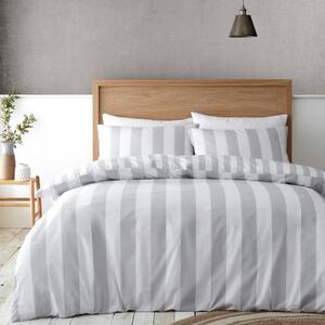 Catherine Lansfield Cove Stripe Duvet Cover and Pillowcase Set